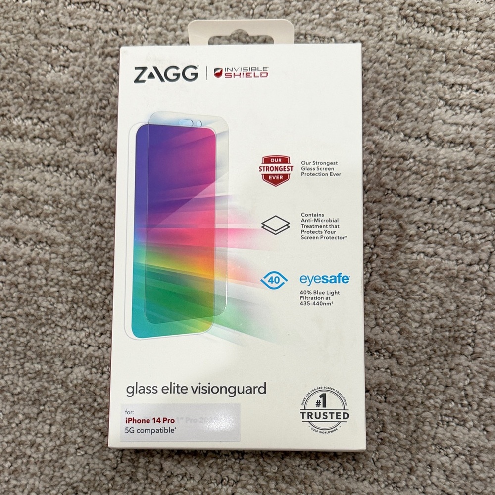 Glass Elite VisionGuard Screen Protector for iPhone 14 Pro - Clear
